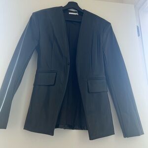 Bayse Black Leather Jacket